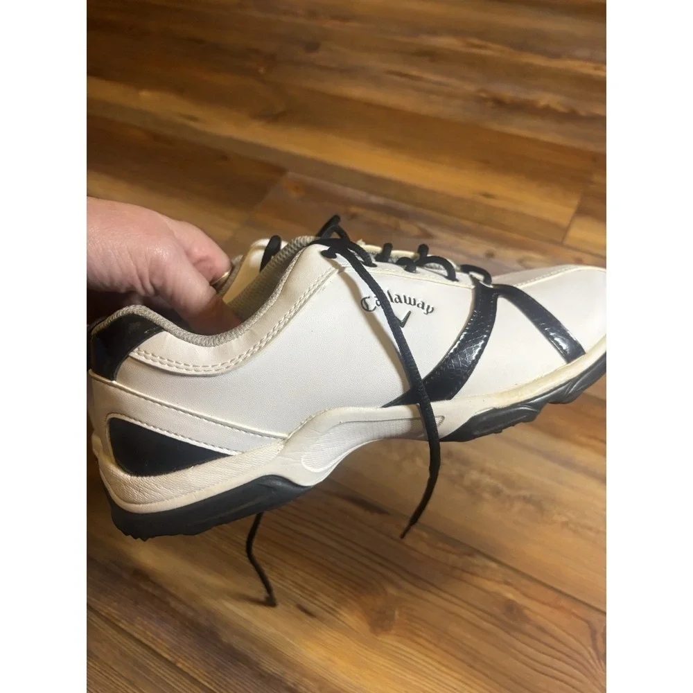 Callaway womens Golf Shoes Size 8 W479-12 White And Black NEW